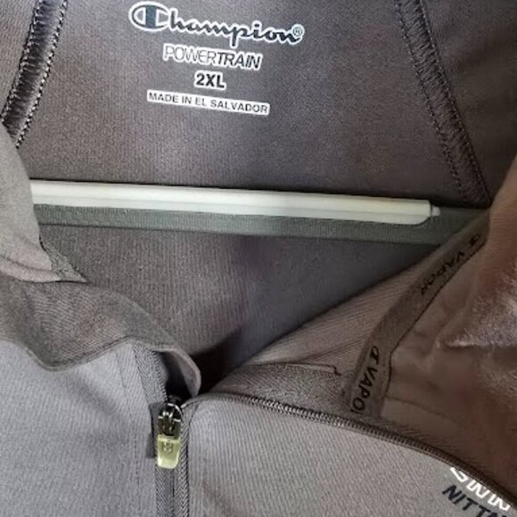 NWT Champion Penn State Univ Women's Quick Dry Grey  Quarter-Zip 2XL - Picture 3 of 8